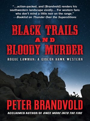 cover image of Black Trails and Bloody Murder